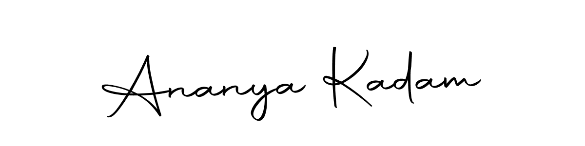Here are the top 10 professional signature styles for the name Ananya Kadam. These are the best autograph styles you can use for your name. Ananya Kadam signature style 10 images and pictures png