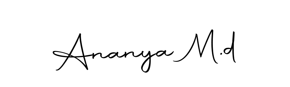 Similarly Autography-DOLnW is the best handwritten signature design. Signature creator online .You can use it as an online autograph creator for name Ananya M.d. Ananya M.d signature style 10 images and pictures png