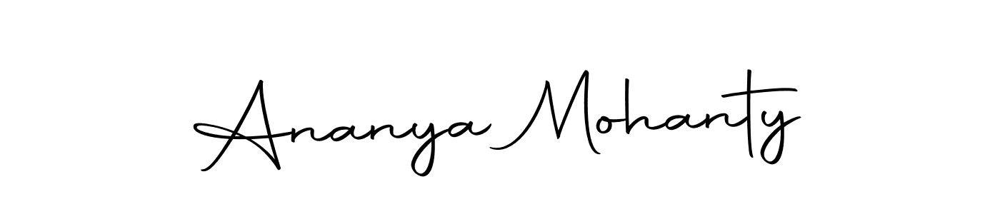 Use a signature maker to create a handwritten signature online. With this signature software, you can design (Autography-DOLnW) your own signature for name Ananya Mohanty. Ananya Mohanty signature style 10 images and pictures png