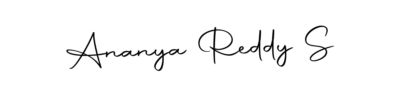 How to make Ananya Reddy S signature? Autography-DOLnW is a professional autograph style. Create handwritten signature for Ananya Reddy S name. Ananya Reddy S signature style 10 images and pictures png
