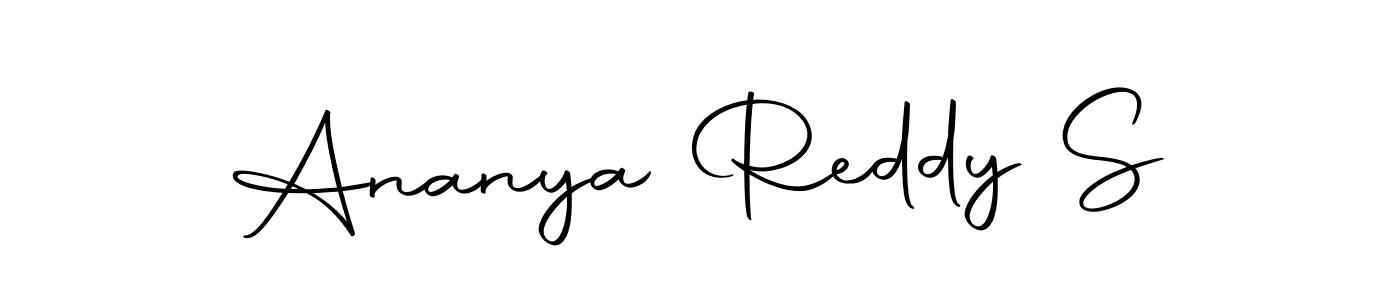 How to make Ananya Reddy S signature? Autography-DOLnW is a professional autograph style. Create handwritten signature for Ananya Reddy S name. Ananya Reddy S signature style 10 images and pictures png