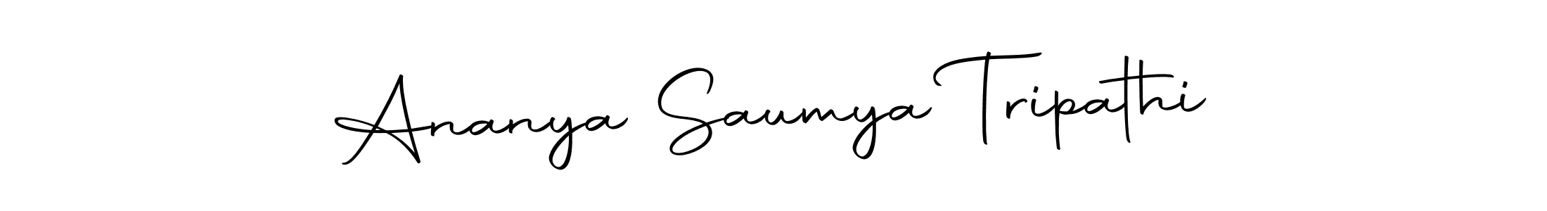 Autography-DOLnW is a professional signature style that is perfect for those who want to add a touch of class to their signature. It is also a great choice for those who want to make their signature more unique. Get Ananya Saumya Tripathi name to fancy signature for free. Ananya Saumya Tripathi signature style 10 images and pictures png