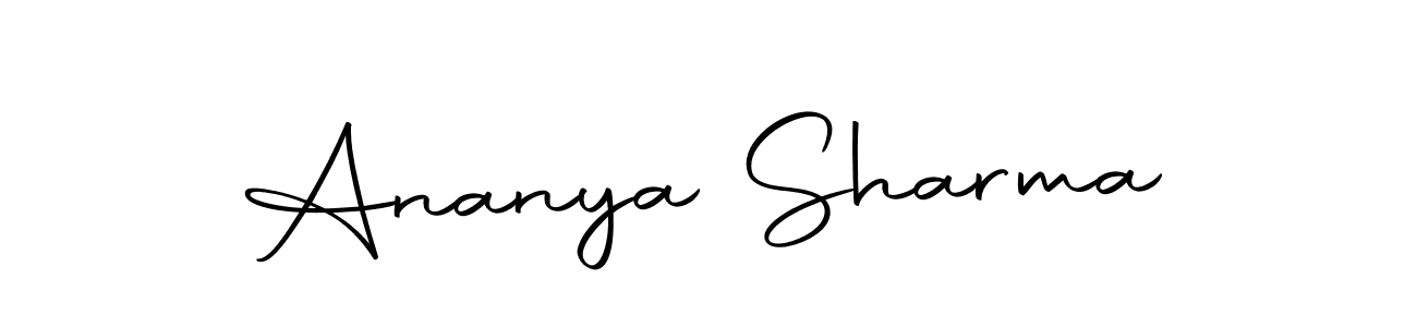 This is the best signature style for the Ananya Sharma name. Also you like these signature font (Autography-DOLnW). Mix name signature. Ananya Sharma signature style 10 images and pictures png
