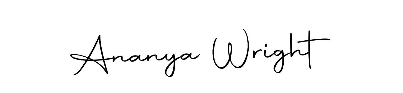 if you are searching for the best signature style for your name Ananya Wright. so please give up your signature search. here we have designed multiple signature styles  using Autography-DOLnW. Ananya Wright signature style 10 images and pictures png