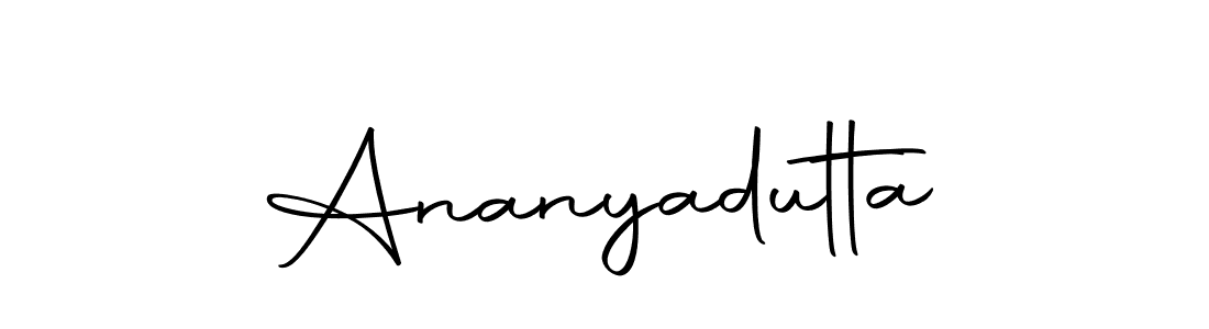 Make a beautiful signature design for name Ananyadutta. With this signature (Autography-DOLnW) style, you can create a handwritten signature for free. Ananyadutta signature style 10 images and pictures png