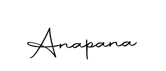 You should practise on your own different ways (Autography-DOLnW) to write your name (Anapana) in signature. don't let someone else do it for you. Anapana signature style 10 images and pictures png