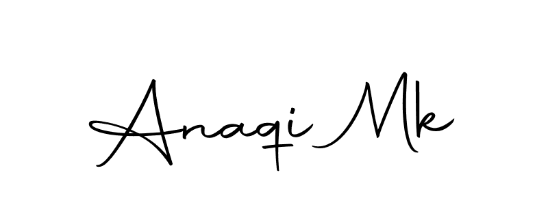 You should practise on your own different ways (Autography-DOLnW) to write your name (Anaqi Mk) in signature. don't let someone else do it for you. Anaqi Mk signature style 10 images and pictures png