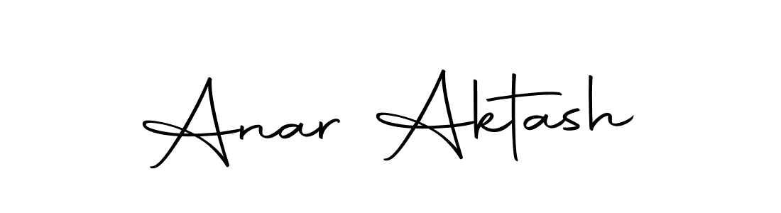 Create a beautiful signature design for name Anar Aktash. With this signature (Autography-DOLnW) fonts, you can make a handwritten signature for free. Anar Aktash signature style 10 images and pictures png