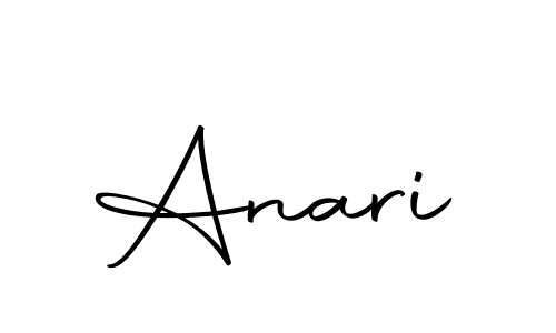 You should practise on your own different ways (Autography-DOLnW) to write your name (Anari) in signature. don't let someone else do it for you. Anari signature style 10 images and pictures png