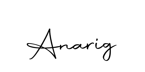 Here are the top 10 professional signature styles for the name Anarig. These are the best autograph styles you can use for your name. Anarig signature style 10 images and pictures png