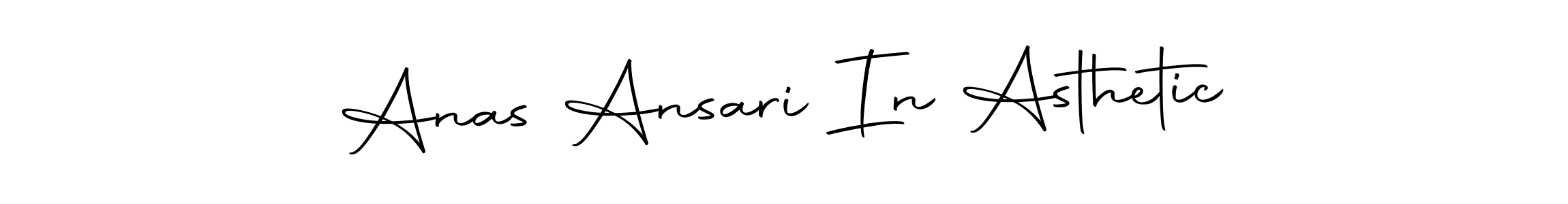 Also we have Anas Ansari In Asthetic name is the best signature style. Create professional handwritten signature collection using Autography-DOLnW autograph style. Anas Ansari In Asthetic signature style 10 images and pictures png