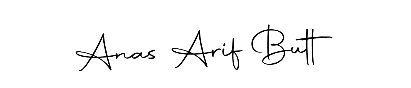 Make a beautiful signature design for name Anas Arif Butt. With this signature (Autography-DOLnW) style, you can create a handwritten signature for free. Anas Arif Butt signature style 10 images and pictures png