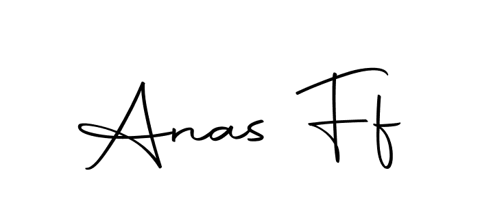 Use a signature maker to create a handwritten signature online. With this signature software, you can design (Autography-DOLnW) your own signature for name Anas Ff. Anas Ff signature style 10 images and pictures png