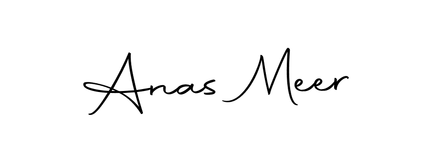 Design your own signature with our free online signature maker. With this signature software, you can create a handwritten (Autography-DOLnW) signature for name Anas Meer. Anas Meer signature style 10 images and pictures png
