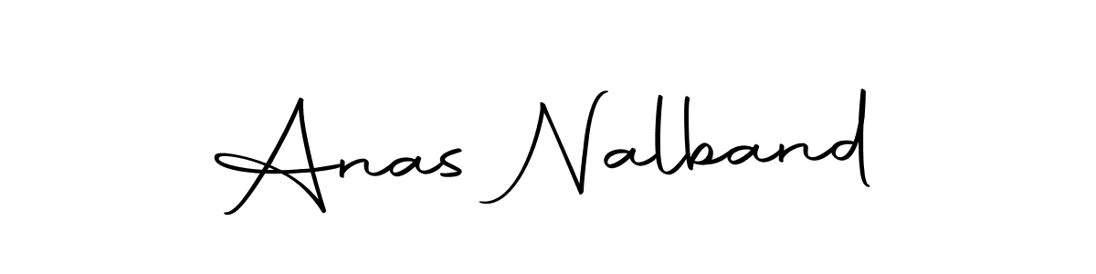 if you are searching for the best signature style for your name Anas Nalband. so please give up your signature search. here we have designed multiple signature styles  using Autography-DOLnW. Anas Nalband signature style 10 images and pictures png