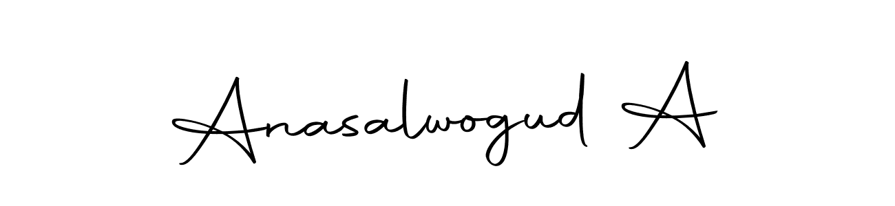 Similarly Autography-DOLnW is the best handwritten signature design. Signature creator online .You can use it as an online autograph creator for name Anasalwogud A. Anasalwogud A signature style 10 images and pictures png