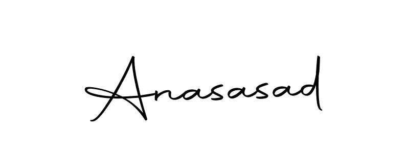 Create a beautiful signature design for name Anasasad. With this signature (Autography-DOLnW) fonts, you can make a handwritten signature for free. Anasasad signature style 10 images and pictures png