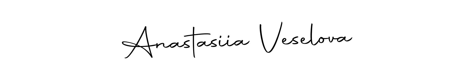 How to make Anastasiia Veselova signature? Autography-DOLnW is a professional autograph style. Create handwritten signature for Anastasiia Veselova name. Anastasiia Veselova signature style 10 images and pictures png