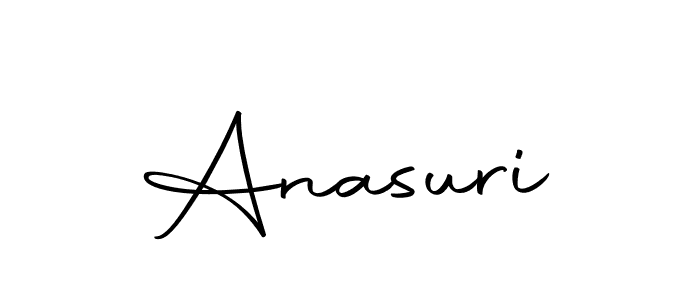 Make a beautiful signature design for name Anasuri. With this signature (Autography-DOLnW) style, you can create a handwritten signature for free. Anasuri signature style 10 images and pictures png