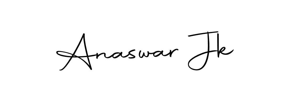 Make a beautiful signature design for name Anaswar Jk. With this signature (Autography-DOLnW) style, you can create a handwritten signature for free. Anaswar Jk signature style 10 images and pictures png