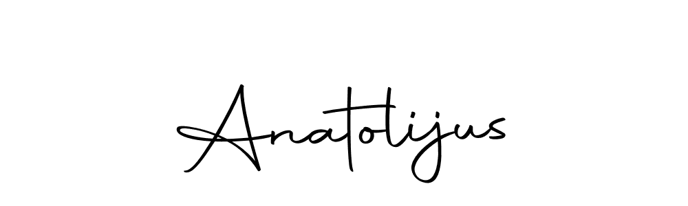 Make a beautiful signature design for name Anatolijus. Use this online signature maker to create a handwritten signature for free. Anatolijus signature style 10 images and pictures png