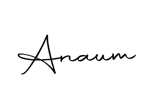 Use a signature maker to create a handwritten signature online. With this signature software, you can design (Autography-DOLnW) your own signature for name Anaum. Anaum signature style 10 images and pictures png