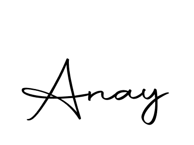 Make a beautiful signature design for name Anay. With this signature (Autography-DOLnW) style, you can create a handwritten signature for free. Anay signature style 10 images and pictures png