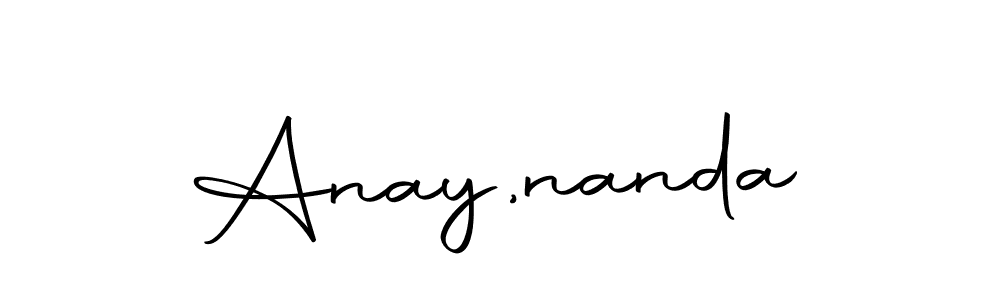 Anay,nanda stylish signature style. Best Handwritten Sign (Autography-DOLnW) for my name. Handwritten Signature Collection Ideas for my name Anay,nanda. Anay,nanda signature style 10 images and pictures png