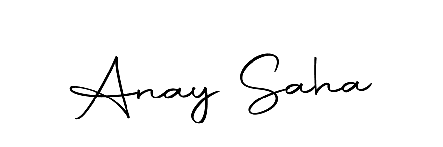 if you are searching for the best signature style for your name Anay Saha. so please give up your signature search. here we have designed multiple signature styles  using Autography-DOLnW. Anay Saha signature style 10 images and pictures png