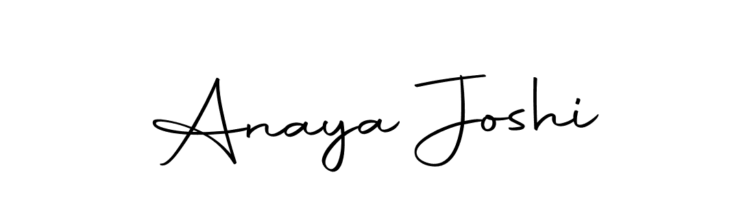 Here are the top 10 professional signature styles for the name Anaya Joshi. These are the best autograph styles you can use for your name. Anaya Joshi signature style 10 images and pictures png