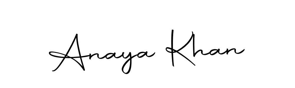 Anaya Khan stylish signature style. Best Handwritten Sign (Autography-DOLnW) for my name. Handwritten Signature Collection Ideas for my name Anaya Khan. Anaya Khan signature style 10 images and pictures png