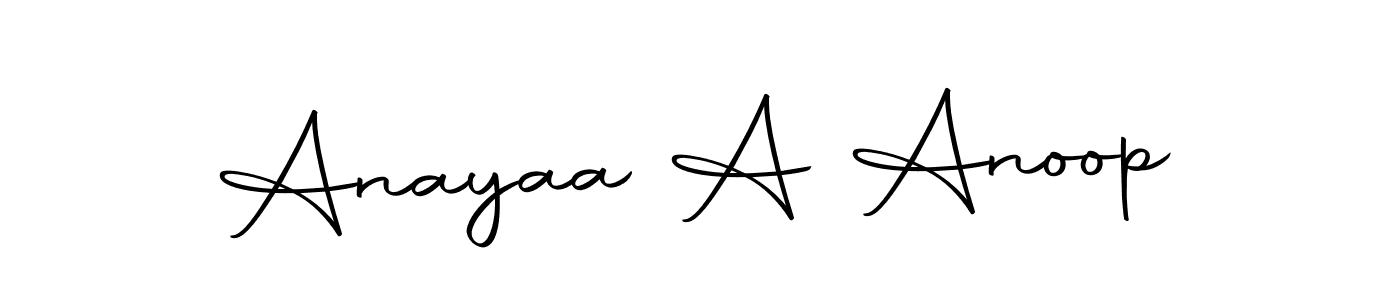 Once you've used our free online signature maker to create your best signature Autography-DOLnW style, it's time to enjoy all of the benefits that Anayaa A Anoop name signing documents. Anayaa A Anoop signature style 10 images and pictures png