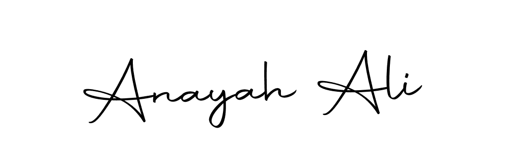 Here are the top 10 professional signature styles for the name Anayah Ali. These are the best autograph styles you can use for your name. Anayah Ali signature style 10 images and pictures png