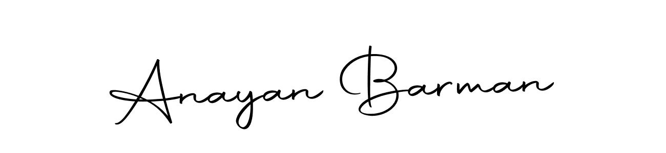How to make Anayan Barman name signature. Use Autography-DOLnW style for creating short signs online. This is the latest handwritten sign. Anayan Barman signature style 10 images and pictures png