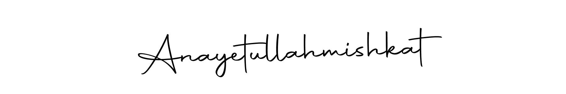 Use a signature maker to create a handwritten signature online. With this signature software, you can design (Autography-DOLnW) your own signature for name Anayetullahmishkat. Anayetullahmishkat signature style 10 images and pictures png