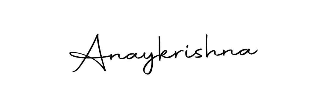 You can use this online signature creator to create a handwritten signature for the name Anaykrishna. This is the best online autograph maker. Anaykrishna signature style 10 images and pictures png