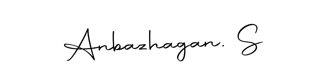 Make a beautiful signature design for name Anbazhagan. S. With this signature (Autography-DOLnW) style, you can create a handwritten signature for free. Anbazhagan. S signature style 10 images and pictures png