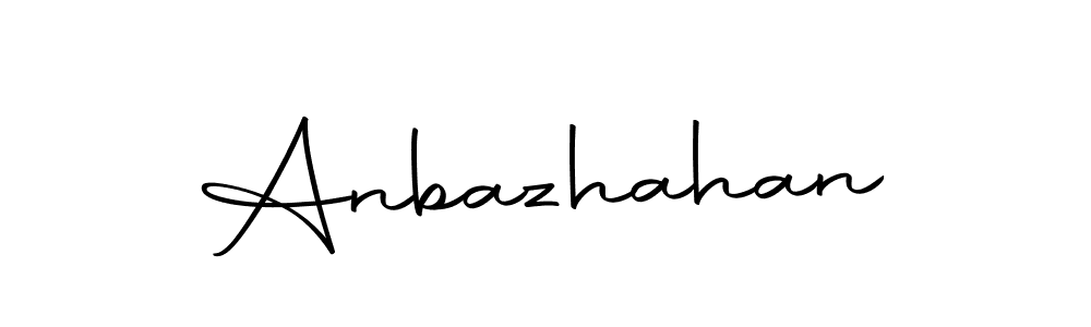 The best way (Autography-DOLnW) to make a short signature is to pick only two or three words in your name. The name Anbazhahan include a total of six letters. For converting this name. Anbazhahan signature style 10 images and pictures png