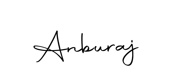 You should practise on your own different ways (Autography-DOLnW) to write your name (Anburaj) in signature. don't let someone else do it for you. Anburaj signature style 10 images and pictures png