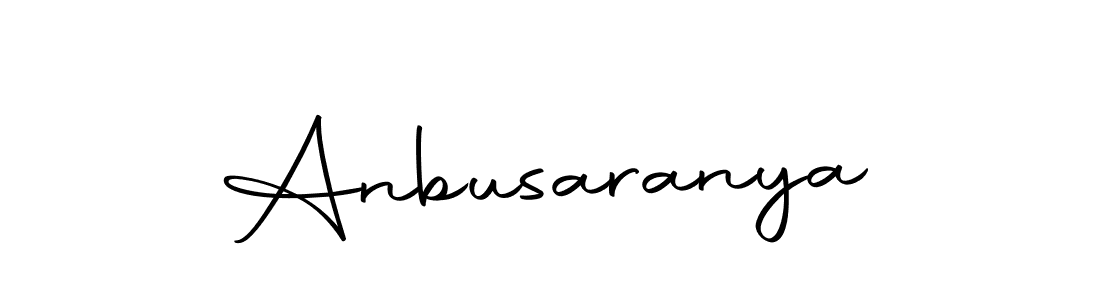 Create a beautiful signature design for name Anbusaranya. With this signature (Autography-DOLnW) fonts, you can make a handwritten signature for free. Anbusaranya signature style 10 images and pictures png