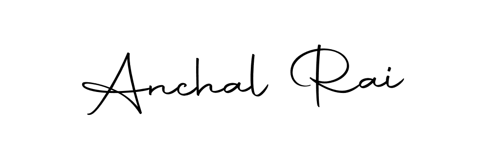 Make a beautiful signature design for name Anchal Rai. Use this online signature maker to create a handwritten signature for free. Anchal Rai signature style 10 images and pictures png