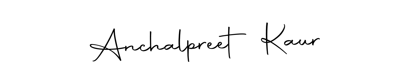 How to make Anchalpreet Kaur signature? Autography-DOLnW is a professional autograph style. Create handwritten signature for Anchalpreet Kaur name. Anchalpreet Kaur signature style 10 images and pictures png
