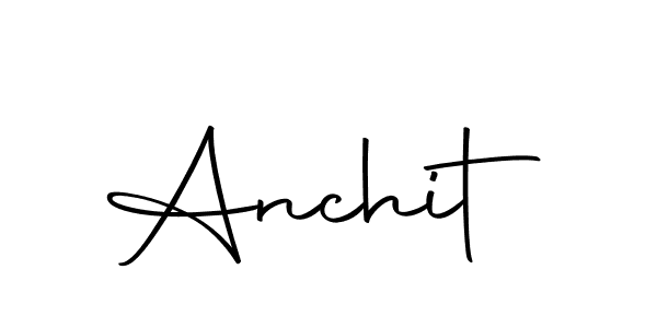 How to make Anchit name signature. Use Autography-DOLnW style for creating short signs online. This is the latest handwritten sign. Anchit signature style 10 images and pictures png