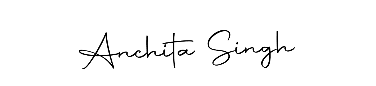 Use a signature maker to create a handwritten signature online. With this signature software, you can design (Autography-DOLnW) your own signature for name Anchita Singh. Anchita Singh signature style 10 images and pictures png
