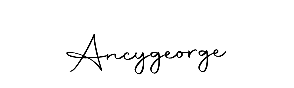 How to Draw Ancygeorge signature style? Autography-DOLnW is a latest design signature styles for name Ancygeorge. Ancygeorge signature style 10 images and pictures png