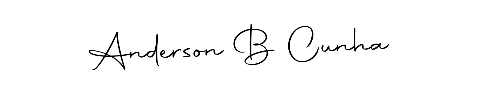 if you are searching for the best signature style for your name Anderson B Cunha. so please give up your signature search. here we have designed multiple signature styles  using Autography-DOLnW. Anderson B Cunha signature style 10 images and pictures png