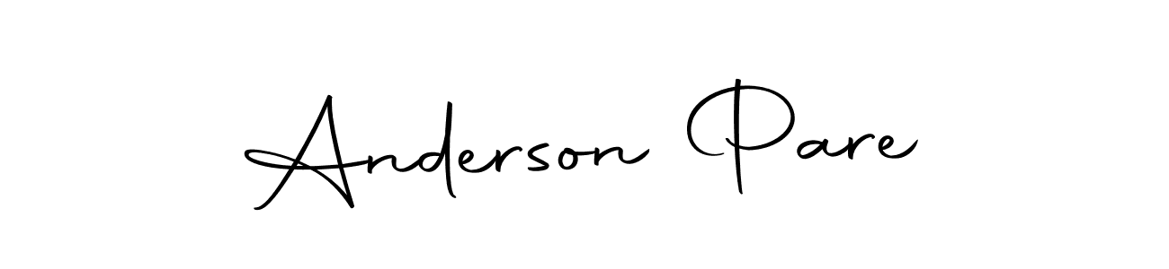 Here are the top 10 professional signature styles for the name Anderson Pare. These are the best autograph styles you can use for your name. Anderson Pare signature style 10 images and pictures png