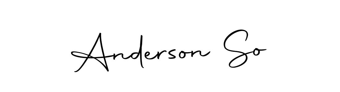 Here are the top 10 professional signature styles for the name Anderson So. These are the best autograph styles you can use for your name. Anderson So signature style 10 images and pictures png