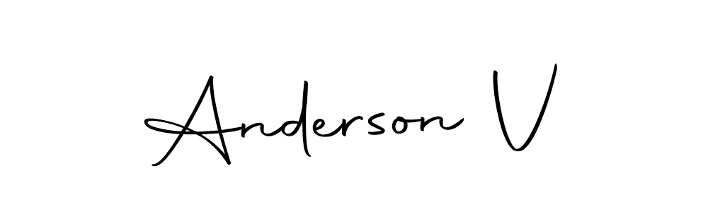 if you are searching for the best signature style for your name Anderson V. so please give up your signature search. here we have designed multiple signature styles  using Autography-DOLnW. Anderson V signature style 10 images and pictures png