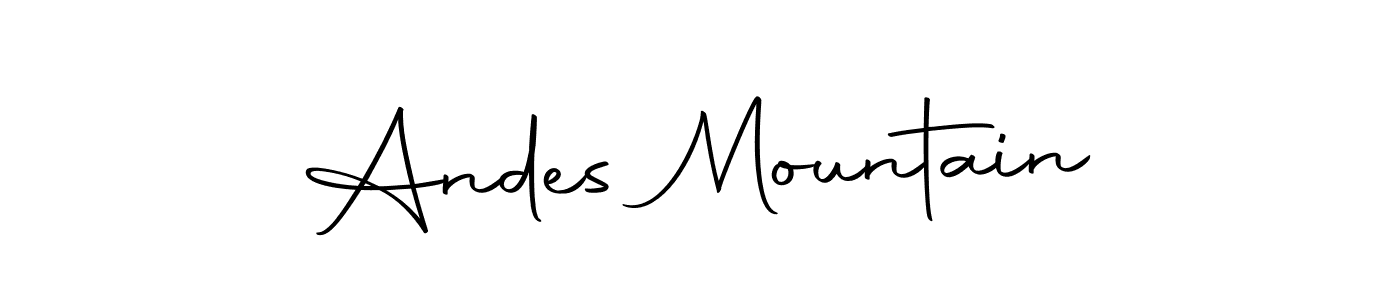 See photos of Andes Mountain official signature by Spectra . Check more albums & portfolios. Read reviews & check more about Autography-DOLnW font. Andes Mountain signature style 10 images and pictures png
